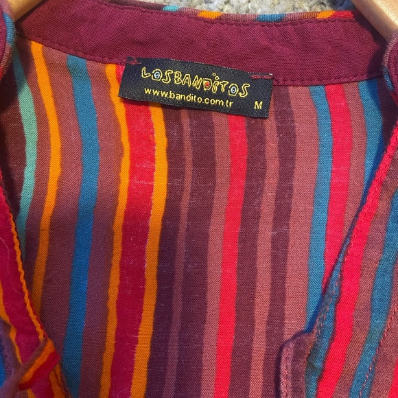 Los Banditos- Red Stripe Tie-Accent Chati
Tunic - Picture 8 of 11